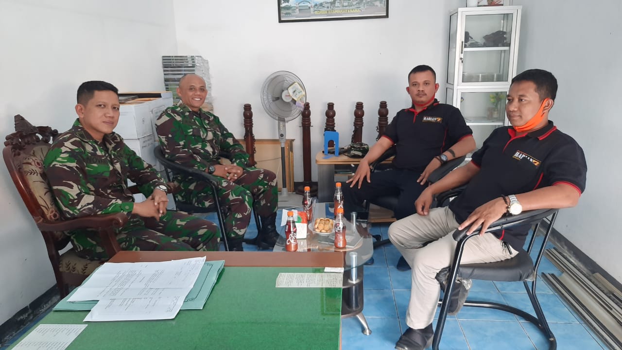 Penerangan Korem 073/MKT Jalin Sinergitas Dengan Insan Wartawan